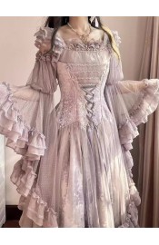 Airfreeing Fairy Butterfly Wings Bell Sleeve Blouse(Reservation/5 Colours/Full Payment Without Shipping)